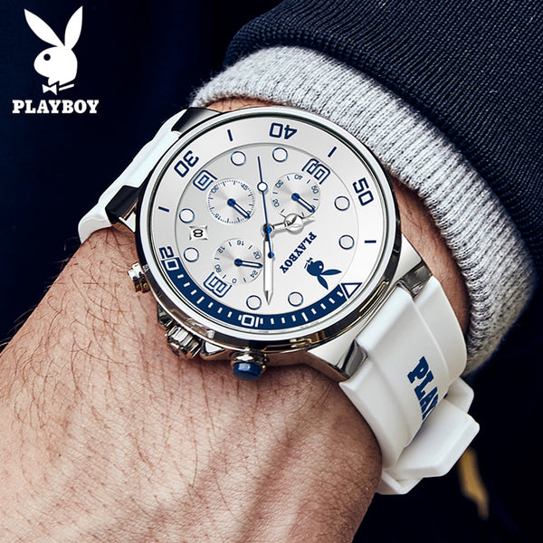 Relógio Masculino Playboy Sport Luxo Original Young Market