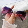 Óculos de Sol Hexagonal Vintage Feminino - Edição de Luxo Lilas Young Market