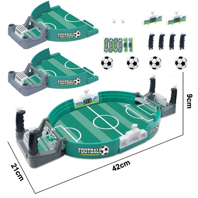 Jogo Interativo de Mesa de Futebol - Soccer Game Médio com 6 bolinhas Young Market