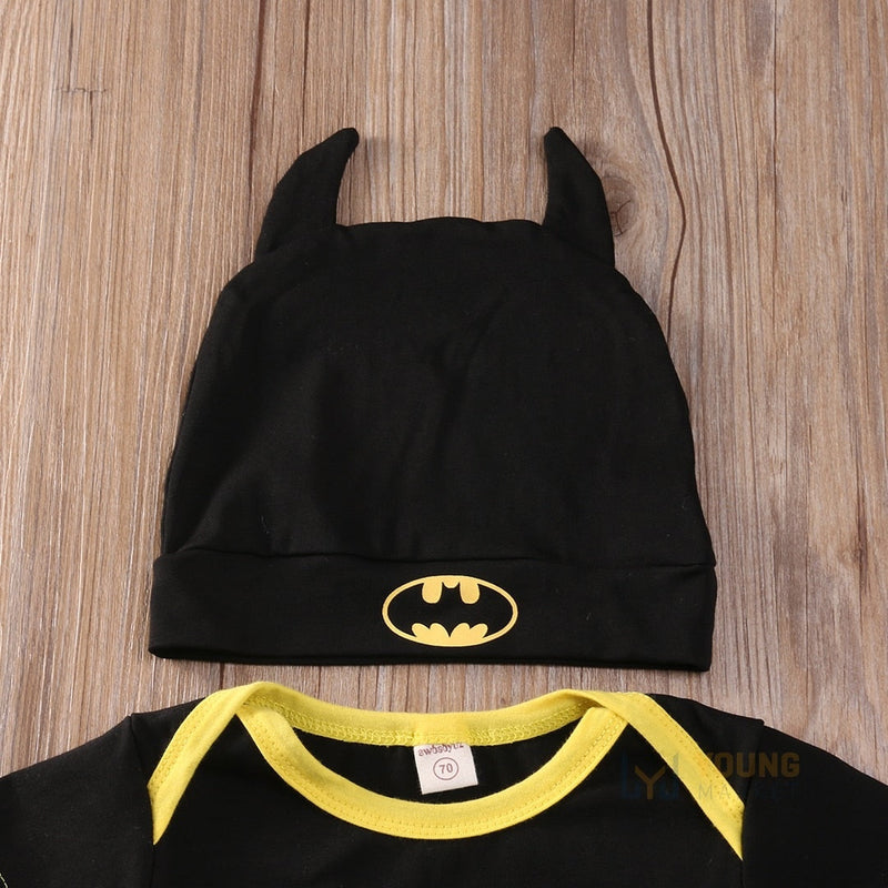 Conjuntinho Infantil Masculino Batman 3 Peças Young Market