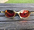 Óculos de Sol Juliet 24k Gold Polarizado Vermelho Young Market