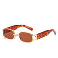 Óculos de sol Feminino Retangular Design Luxo Original Oncinha Young Market