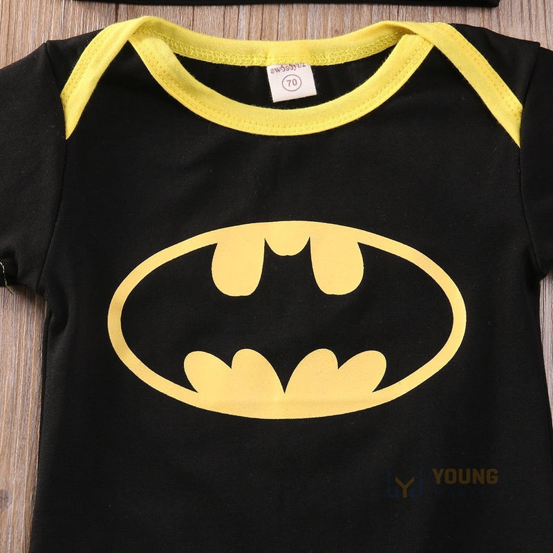 Conjuntinho Infantil Masculino Batman 3 Peças Young Market