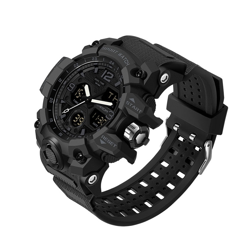 Relógio Digital Masculino T-Shock Militar Preto SANDA