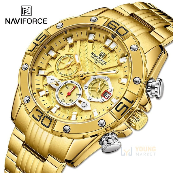 Relógio Naviforce Masculino 8019 Luxury Naviforce
