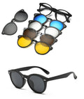 Óculos de Sol Polarizado 6 em 1 Original Modelo 3 polarizado Young Market