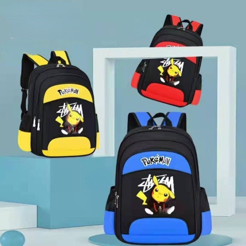 Mochila Escolar Infantil Escolar Pokemon GO Young Market