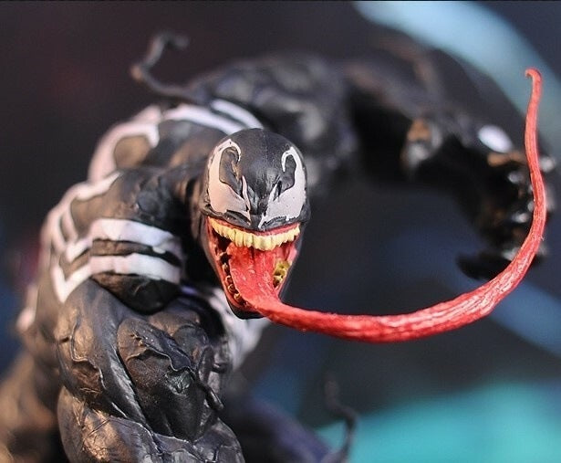 Action Figure Venom Spider Man 18cm Originais Marvel Young Market