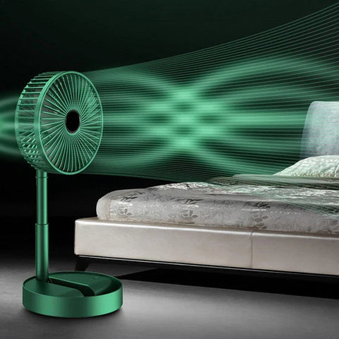 Ventilador Portátil Silencioso Recarregável Inteligente - Super Air™ Young Market