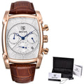Relógio Masculino Benyar Sport Premium Original Dourado com Branco BENYAR
