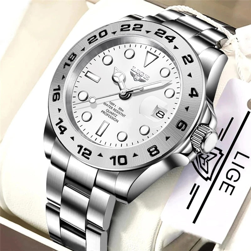 Relógio Masculino Lige Premium Original LIGE