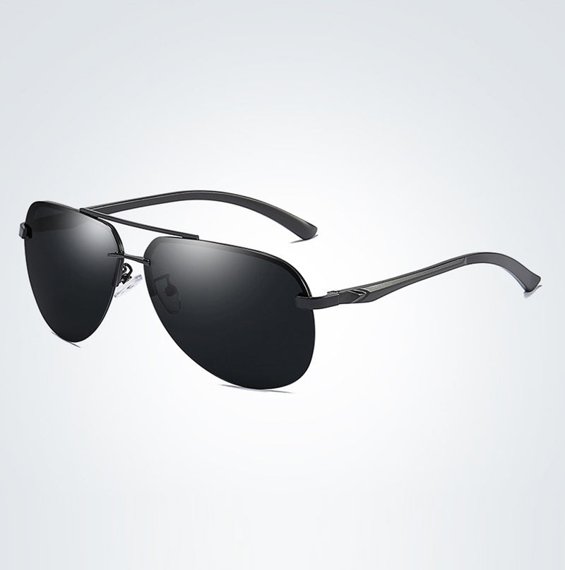 Óculos de Sol Masculino Aviator Top Gun Original Preto Young Market