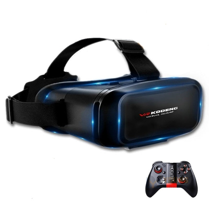 Óculos de Realidade Virtual VR Kodeng Para Celular Com Controle Remoto Young Market