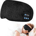 Máscara de Dormir com Fone de Ouvido Bluetooth Bloqueia 100% da Luz Preto Enjoying