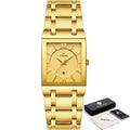 Relógio Feminino Wwoor Elegant Original Dourado Wwoor