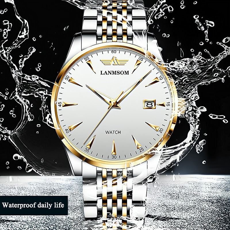 Relógio Masculino Sports Luxo Lansom Original Lansom