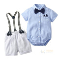 Conjunto Infantil Masculino Baby Elegance Azul Claro Young Market