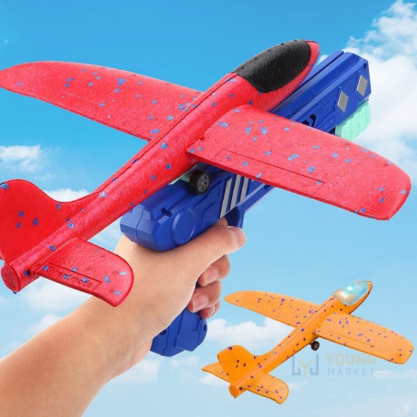 Avião de Brinquedo Que Voa Planador Infantil Young Market