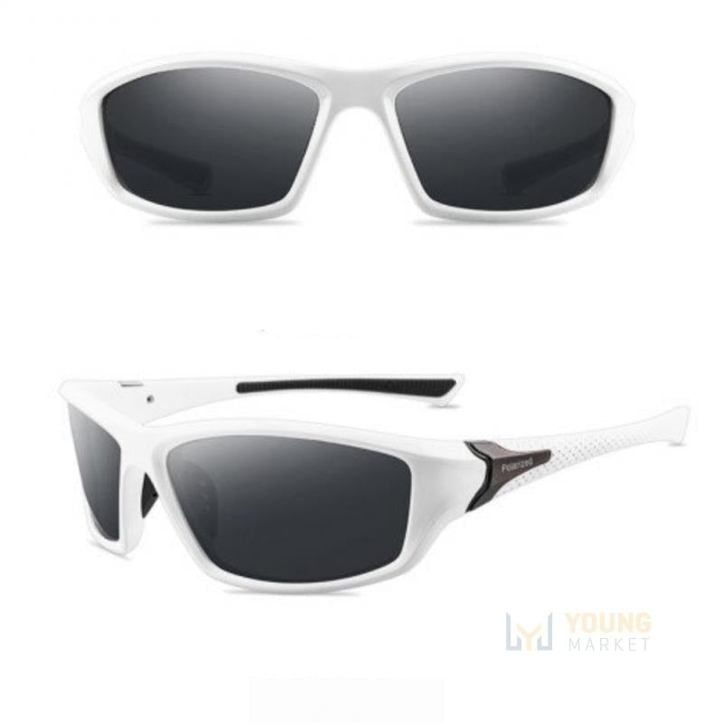 Óculos de Sol Masculino Polarizado Frame Sports Cinza Young Market