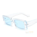 Óculos de Sol Quadrado Feminino - Classic Azul bebê Young Market